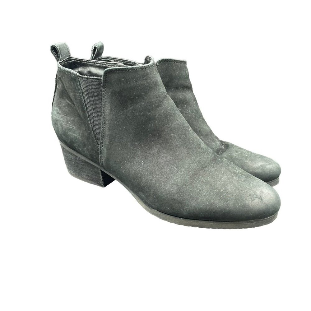 Blondo waterproof Chelsea Ankle Booties Women’s 7.5 M Black Suede Boots